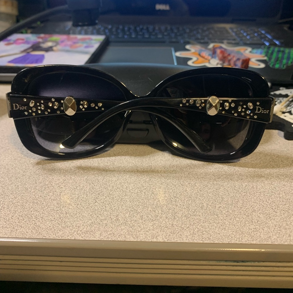 Dior Midnight rhinestone Sunglasses
